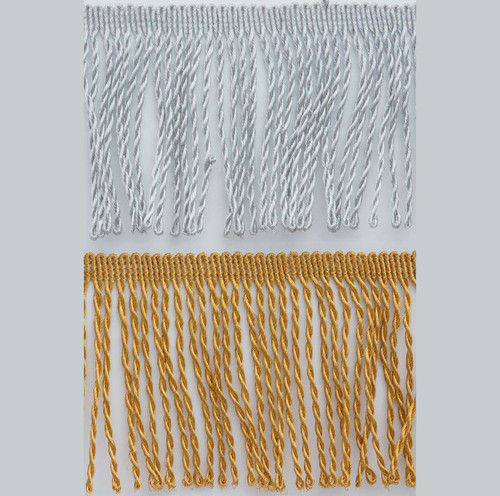 metallic bullion fringe for costumes and decor