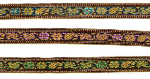 jacquard ribbon decorative woven trim