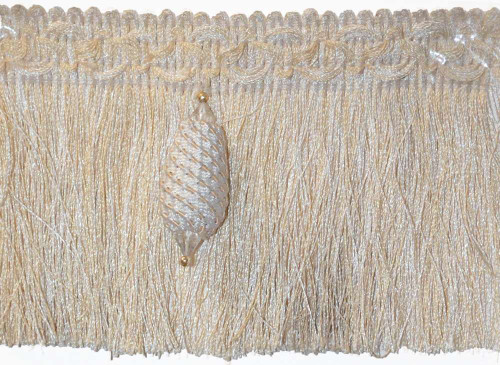 Tassel Fringe white ivory