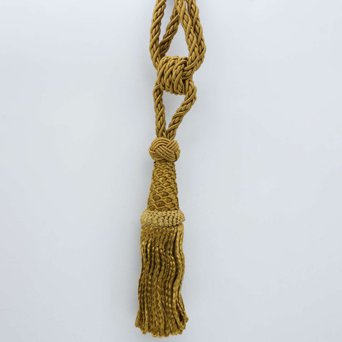 curtain tieback tassel antique gold