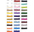 chainette fringe colors