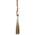 Curtain Tieback Tassel sage taupe