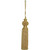 Solid Color Tassel taupe