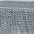 4 inch long Bullion Fringe silver