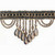 Gimp Beaded Fringe black