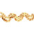 Sequin trimming gold