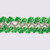 Sequin trim green