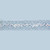 Sequin trim lace SILVER