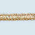 Sequin trim lace GOLD