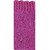 metallic chainette fringe fushia