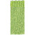 metallic chainette fringe lime