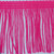 4 Inch Poly Chainette Fringe hot pink