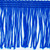 6 Inch long Chainette Polyester royal blue