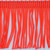 orange 6 Inch long Chainette Polyester
