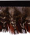 decorative feather fringe trim for costumes