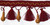 Tassel Fringe burgundy