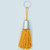 flag gold Metal Key FOB Tassel