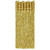A&S Chainette Fringe, 4-inch long metallic polyester blend chainette fringe on a 10-yard roll.