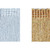 4-inch Metallic Chainette Fringe in silver and gold colors, 10-yard roll, metallic polyester blend material.