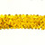 yellow gold stretch sequin trim lace by the yard