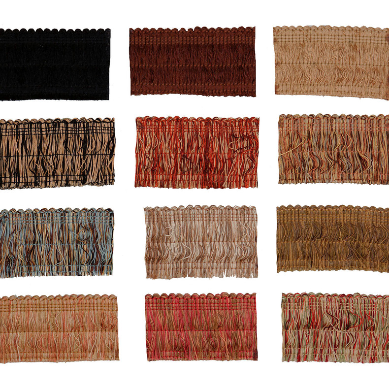Brush Fringe Trim in Home Decor or craft
