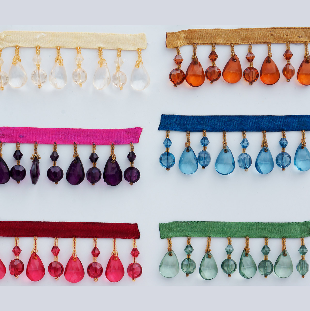 The Art of Beaded Fringe for dress or craft - Fringes and Tassels