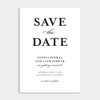 Classic Script Save the Date