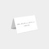 Black Tie Place Card