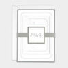 Simply Chic Monogram Invitation Sample