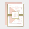 Classic and Elegant Monogram Invitation Sample