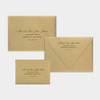 Timeless Panel Pocket Invitation Sample