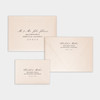 Simply Elegant Panel Pocket Invitation Sample