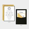 Opulent Panel Pocket Invitation Sample