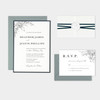 Vintage Garden Wax Seal Invitation Sample