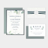 Ethereal Garden Wax Seal Invitation Sample