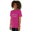 'The Bride Tribe' Unisex t-shirt