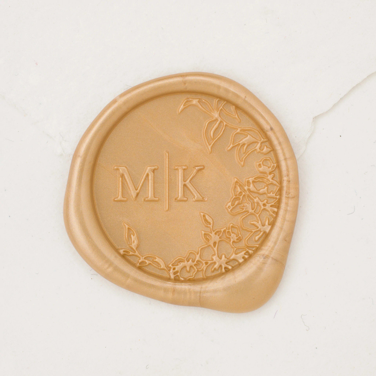 Wedding Wax Seal Stamp Kit  Two Initial Wax Seal Stamp