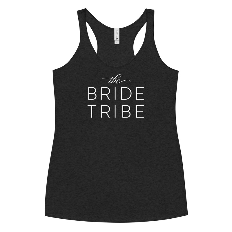 'The Bride Tribe' Women's Racerback Tank