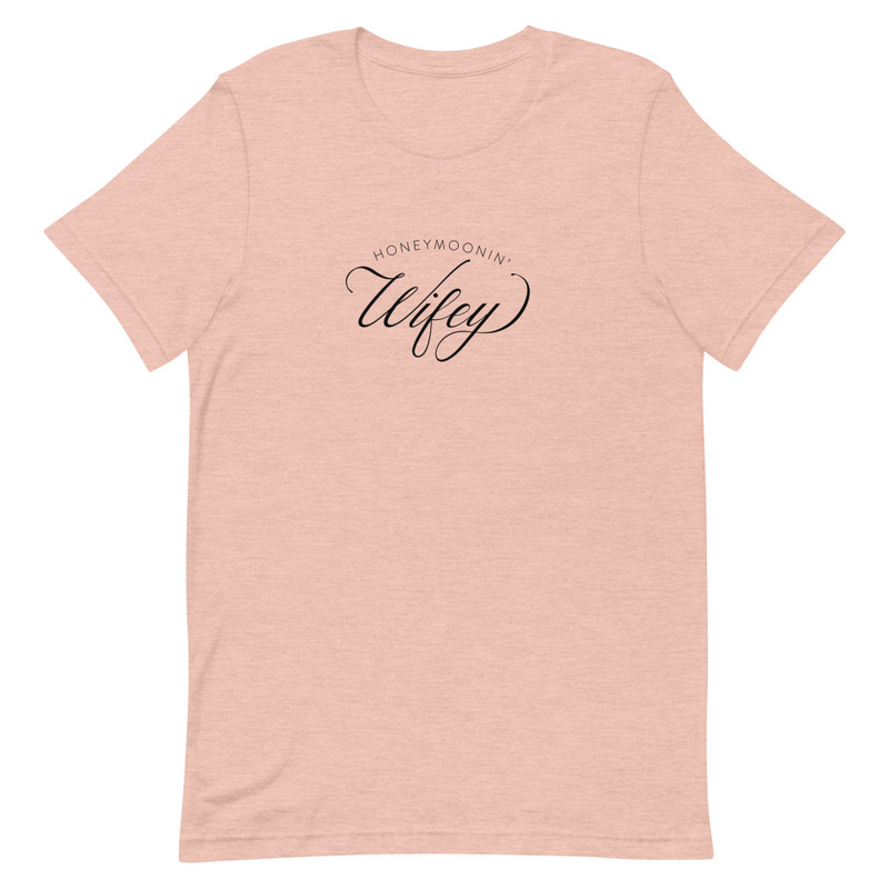 'Honeymoonin' Wifey' Unisex t-shirt