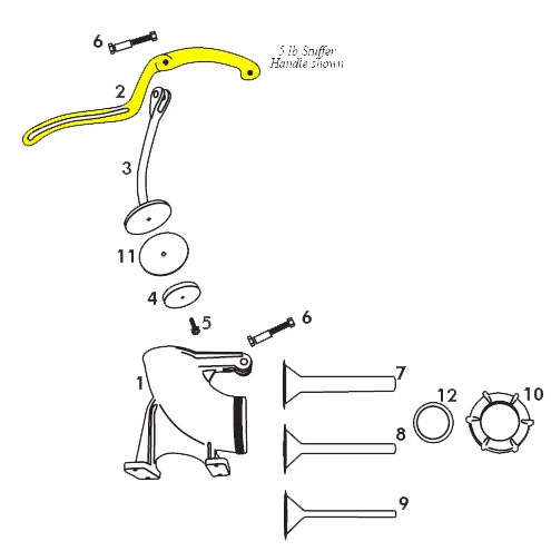 Stuffer Manual - Handle for 36-5005-W_36-5011