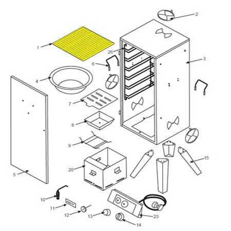 Smoker Cooking Grid_41-0102