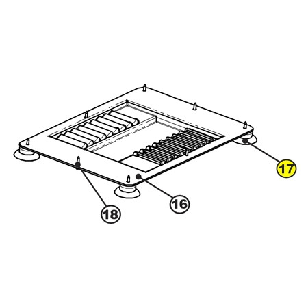 Meat Slicer 9in - Foot, 1pc_61-0918