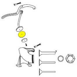Stuffer Manual - Plunger Rubber Seal for 3 lb_36-0041