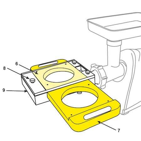Slider Handle, Auto Patty Maker_07-0939