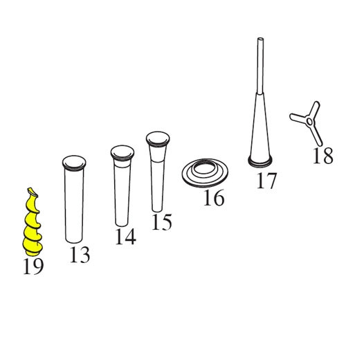 Grinder #5/#8 Electric - Auger, High Speed, Plastic_08-0812