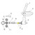 Grinder #5 -PlasticWasherWhite_82-0116