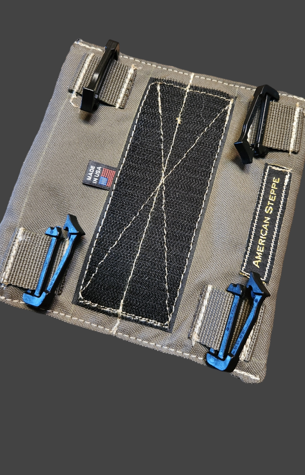 American Steppe Gear kids MOLLE pouch adapter for hunting pack.