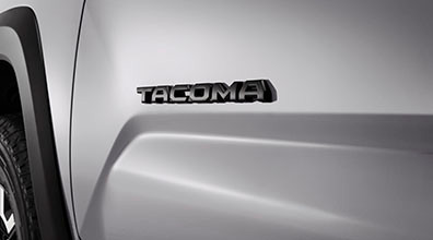 2016-2023 Tacoma Blackout Emblem Overlays