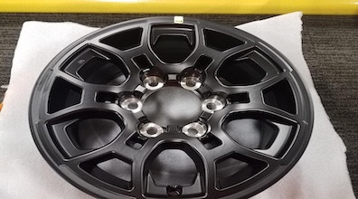 16 Inch Matte Black Alloy Wheel