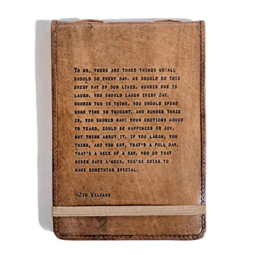 Leather Journal- Jim Valvano